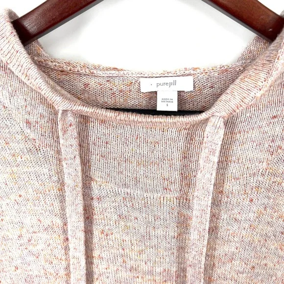 J. Jill Oversized Women’s Hooded Sweater Size S Small Blouse Shirt Top - Picture 3 of 6